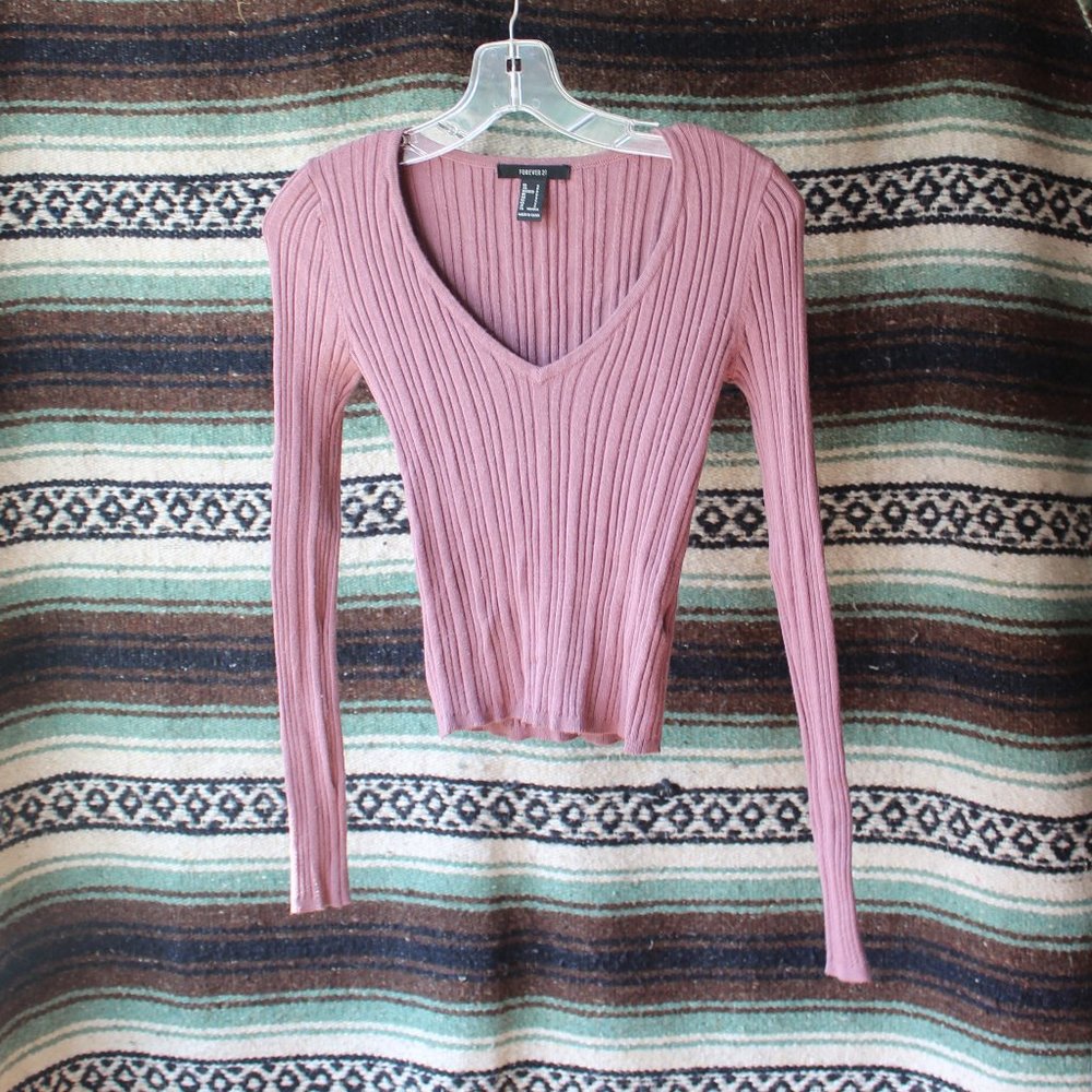 Forever 21 Cropped Sweater